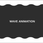 WAVEアニメーションを使ったメインビジュアル【webデザイン】